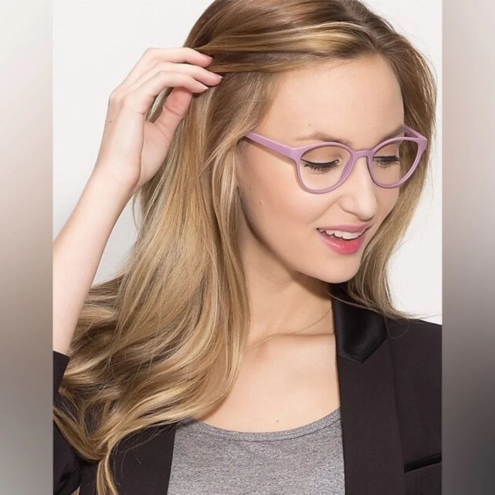 Prescription Mauve Purple Saint Lou Eyeglasses New 🤓